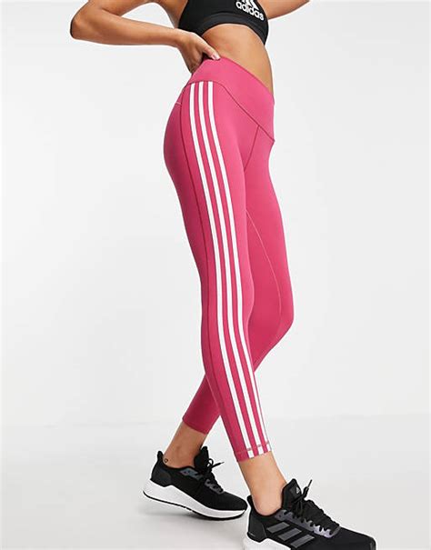 adidas damen 3-streifen tights rosa|adidas Originals Women's 3.